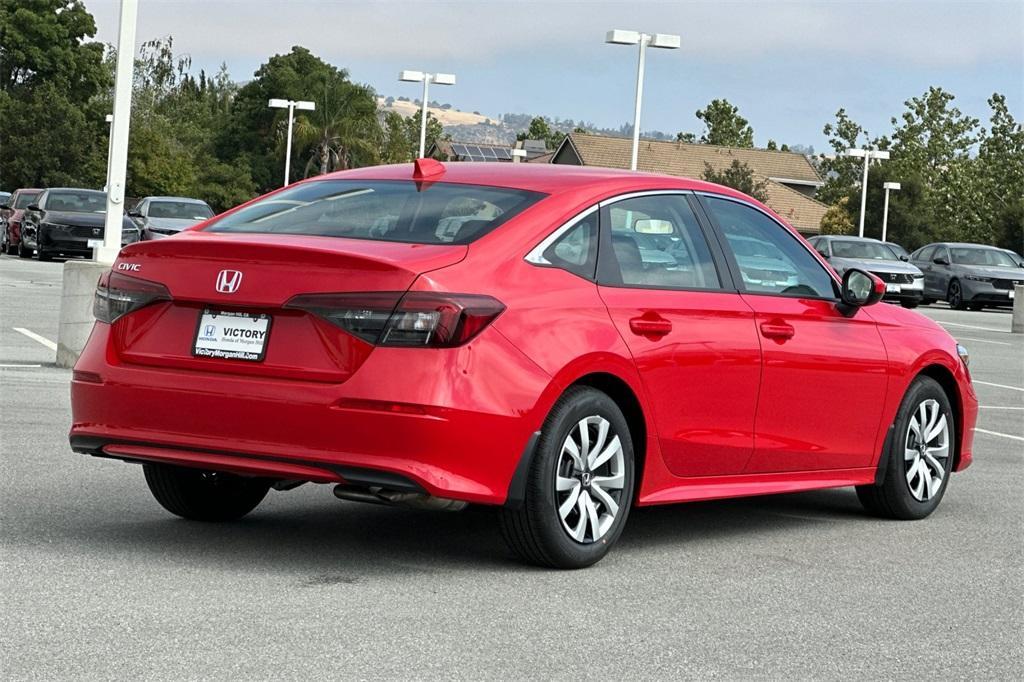 new 2025 Honda Civic car, priced at $25,400