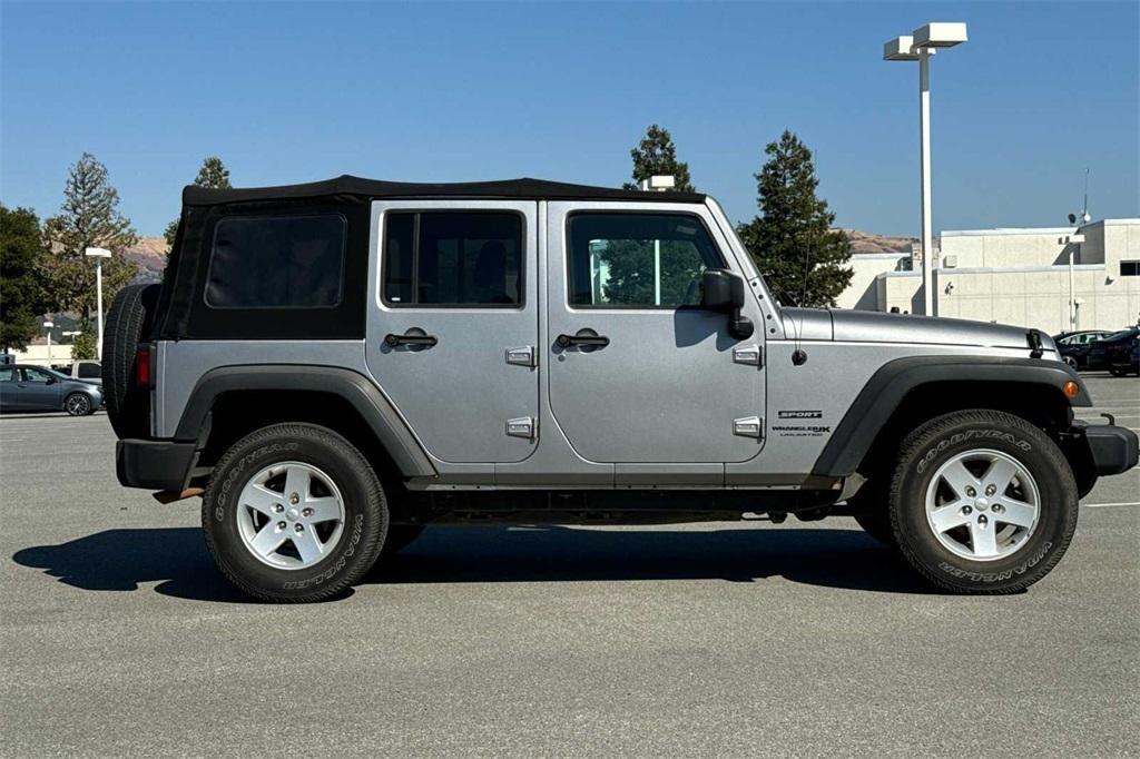 used 2018 Jeep Wrangler JK Unlimited car, priced at $24,245