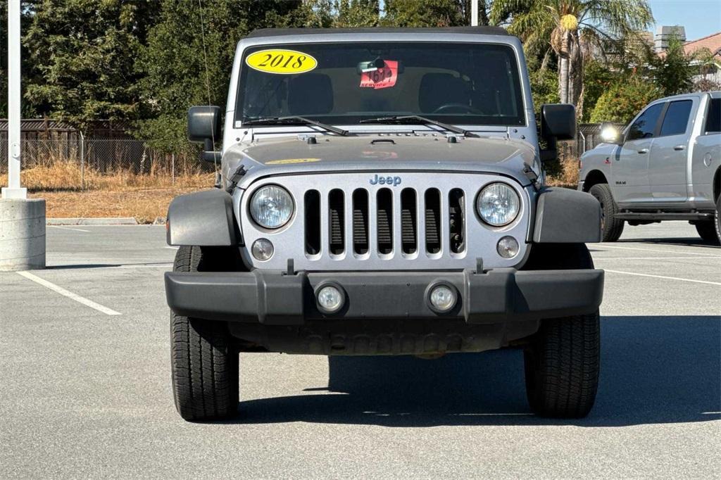 used 2018 Jeep Wrangler JK Unlimited car, priced at $24,245