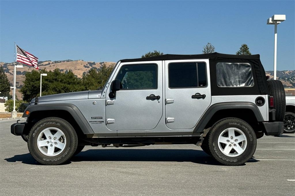 used 2018 Jeep Wrangler JK Unlimited car, priced at $24,245