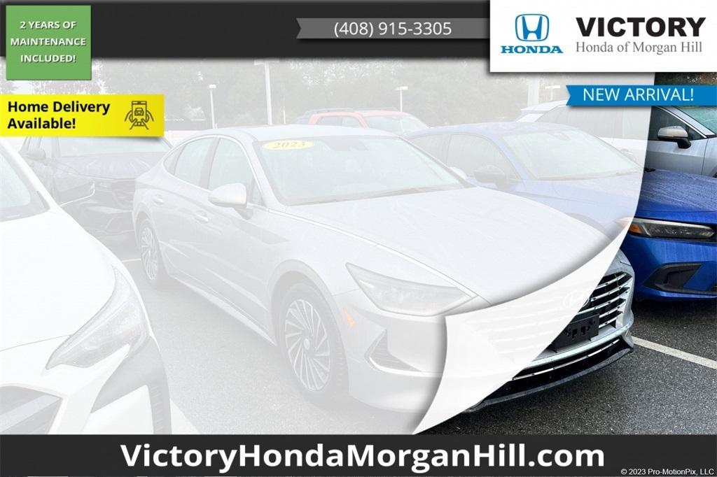 used 2023 Hyundai Sonata Hybrid car, priced at $21,222