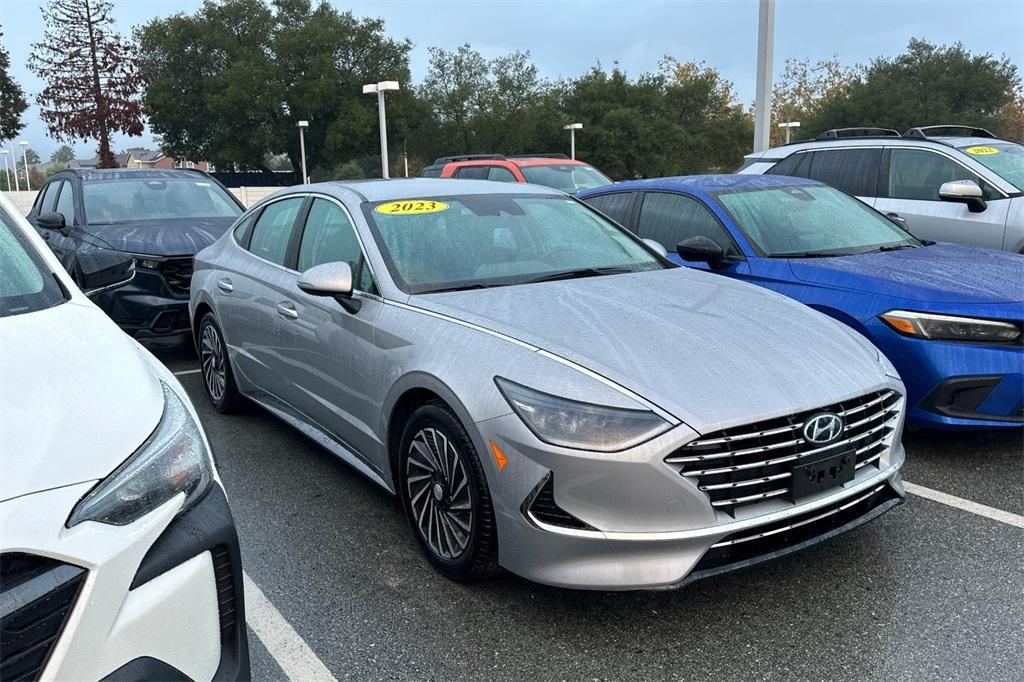 used 2023 Hyundai Sonata Hybrid car, priced at $21,222