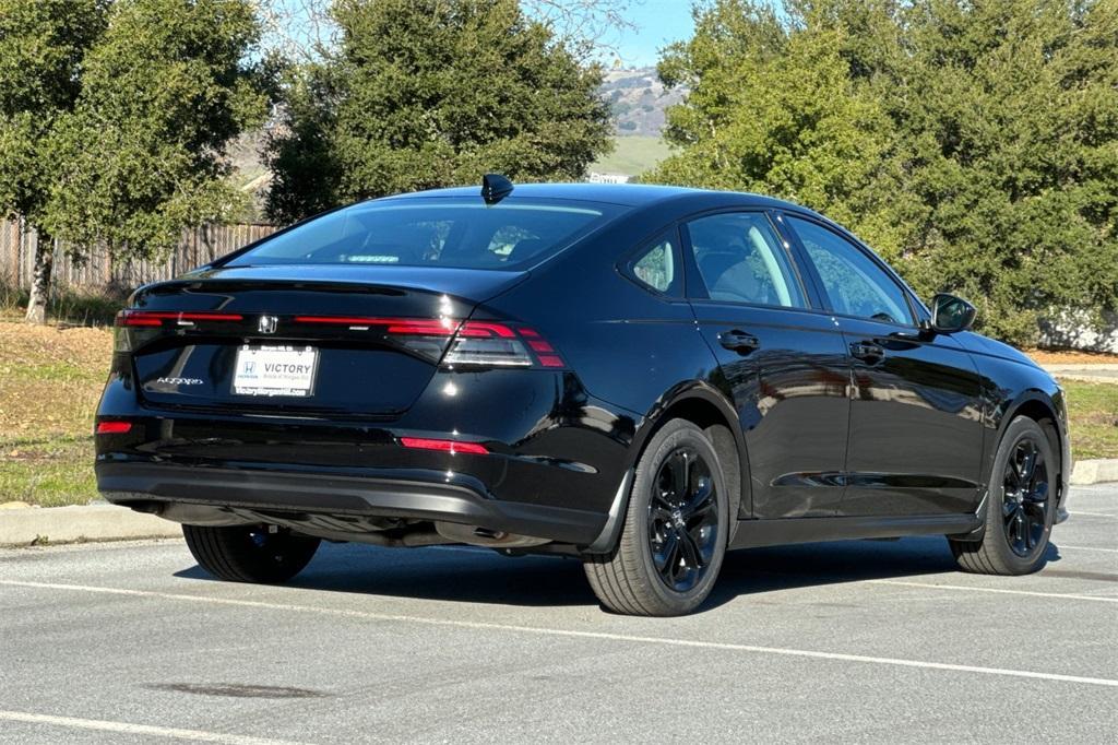 new 2025 Honda Accord car, priced at $31,710