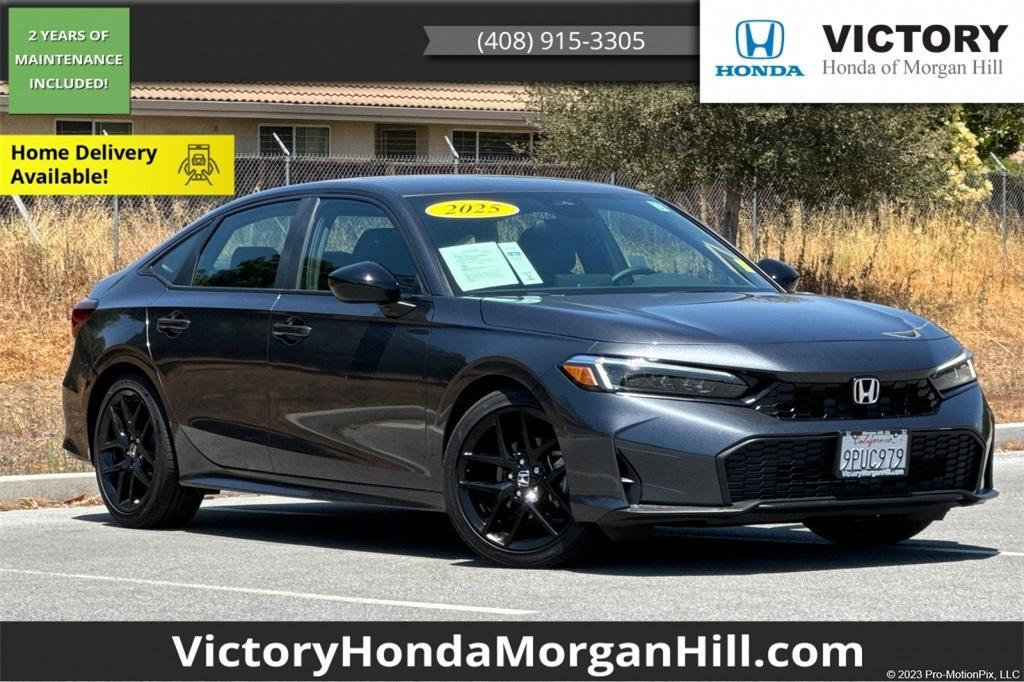 used 2025 Honda Civic car, priced at $25,987