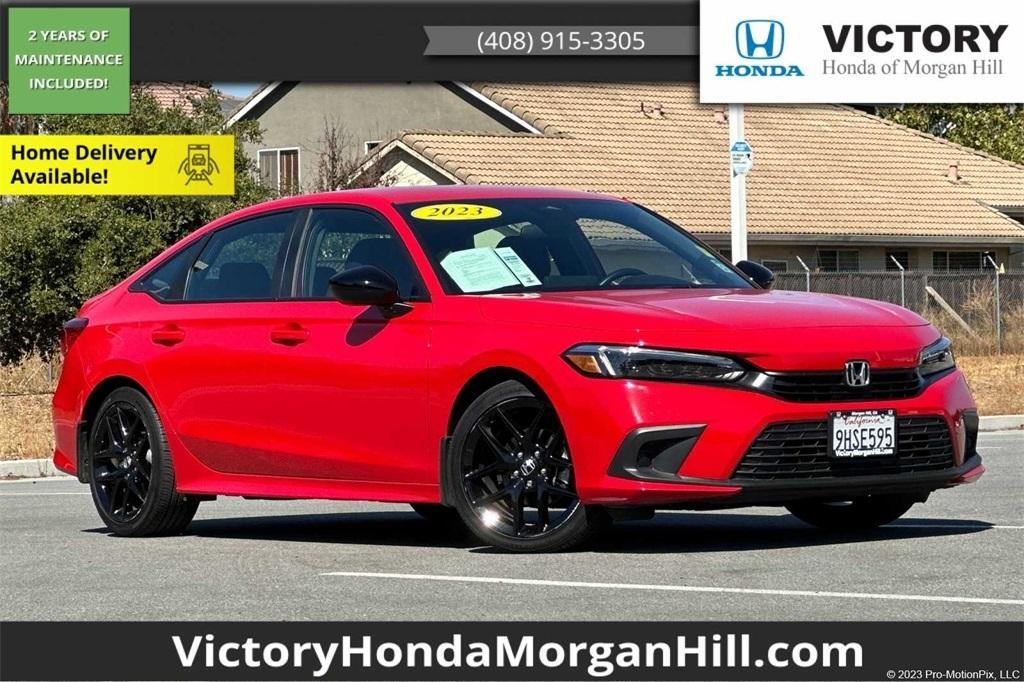 used 2023 Honda Civic car, priced at $25,106