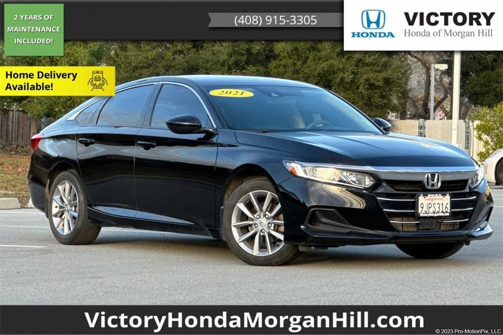 used 2021 Honda Accord car, priced at $21,144