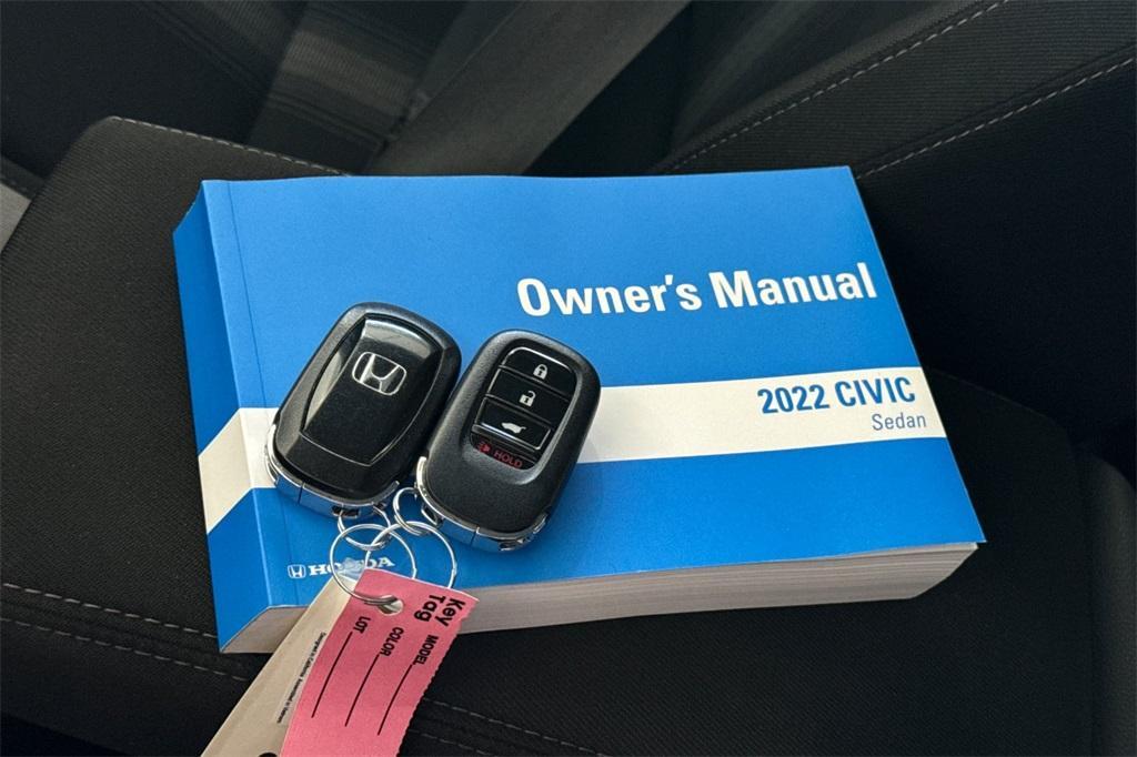 used 2022 Honda Civic car, priced at $21,995