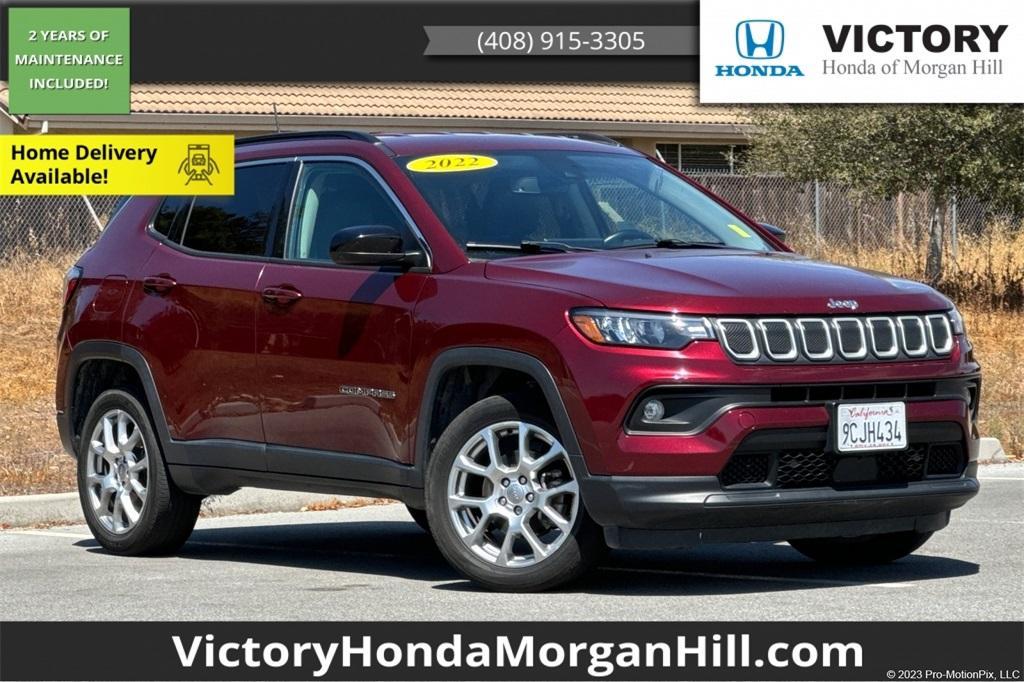 used 2022 Jeep Compass car, priced at $19,283