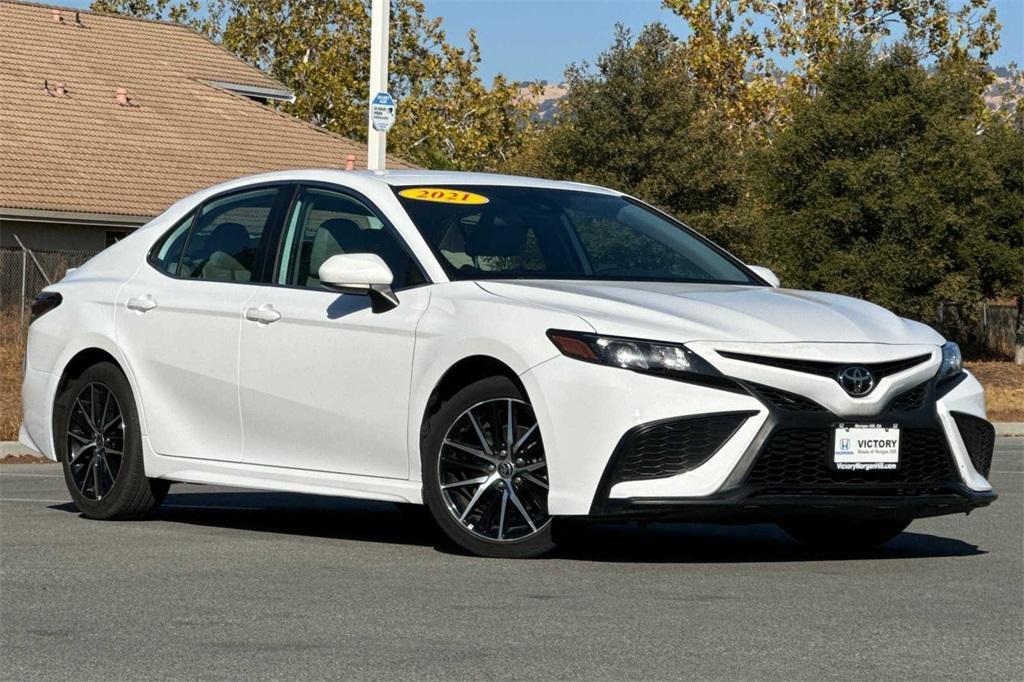 used 2021 Toyota Camry car, priced at $22,600