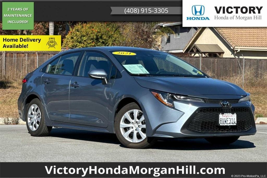 used 2021 Toyota Corolla car, priced at $21,995