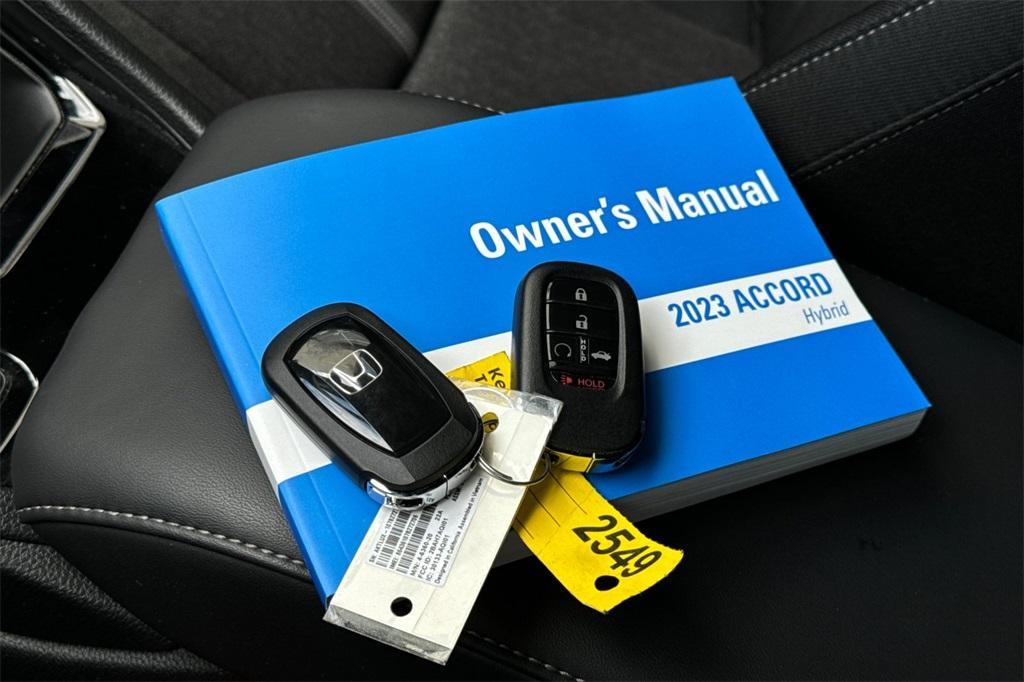 used 2023 Honda Accord Hybrid car, priced at $28,423