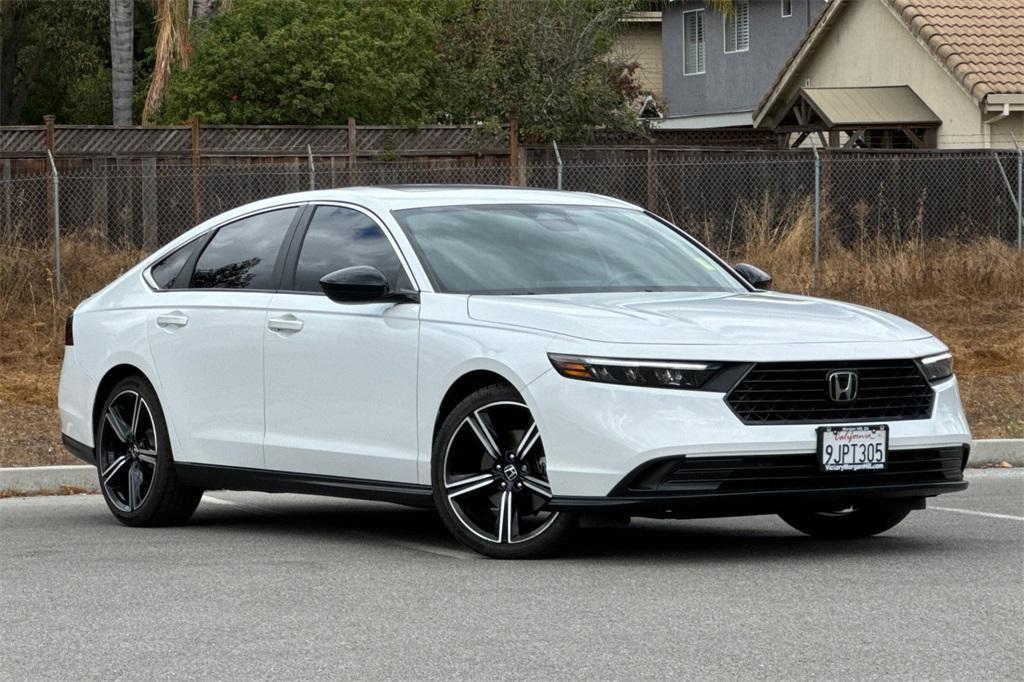 used 2023 Honda Accord Hybrid car, priced at $28,423