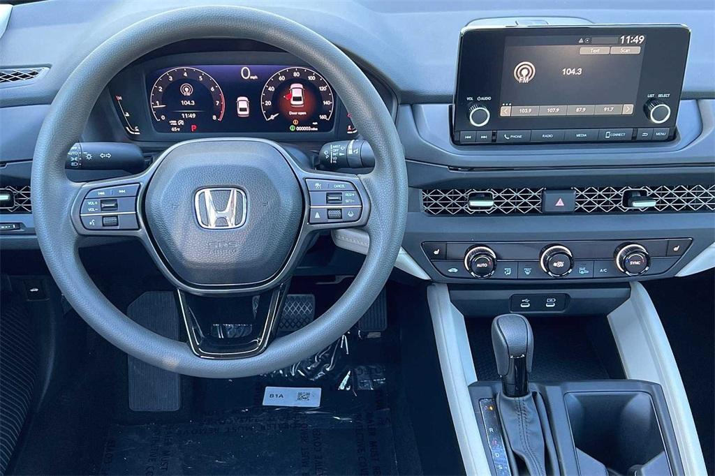 new 2024 Honda Accord car, priced at $31,460