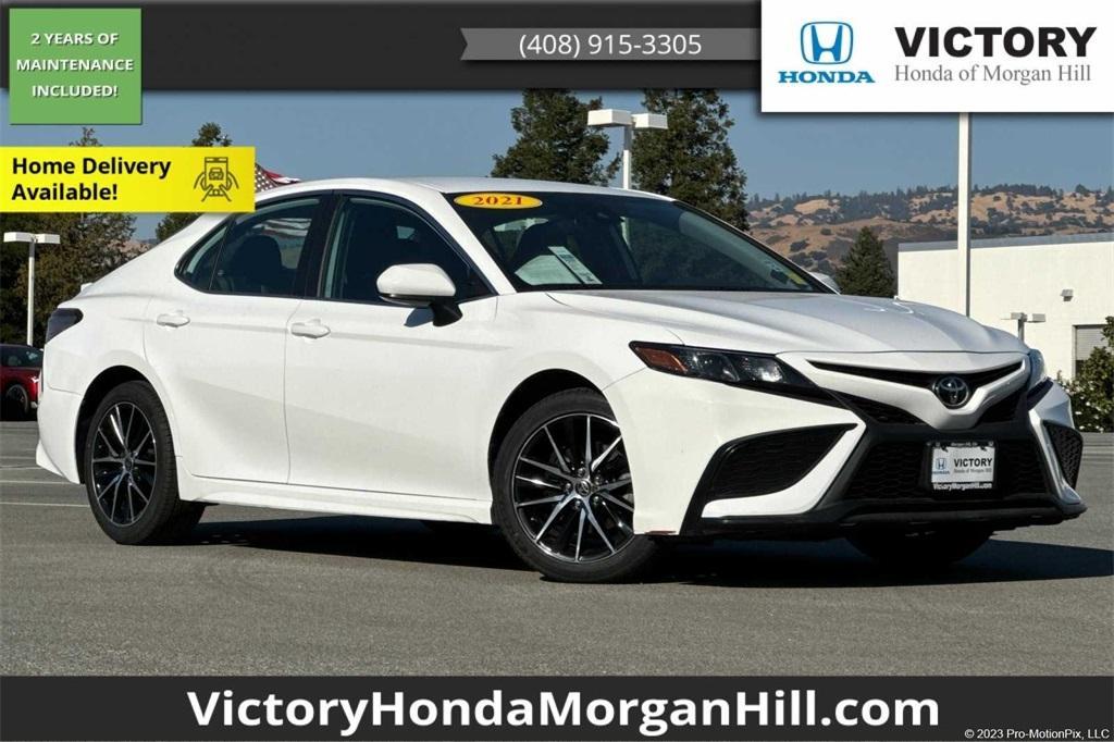 used 2021 Toyota Camry car, priced at $23,006