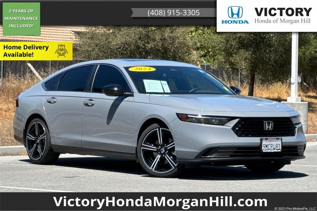 used 2024 Honda Accord Hybrid car, priced at $29,558