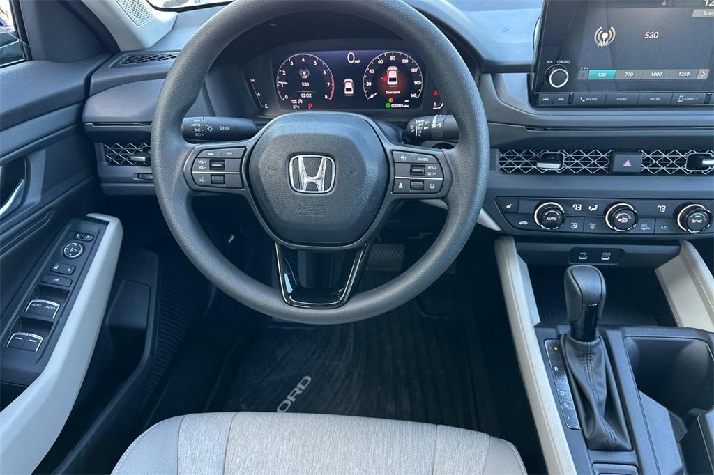 new 2025 Honda Accord car, priced at $32,210