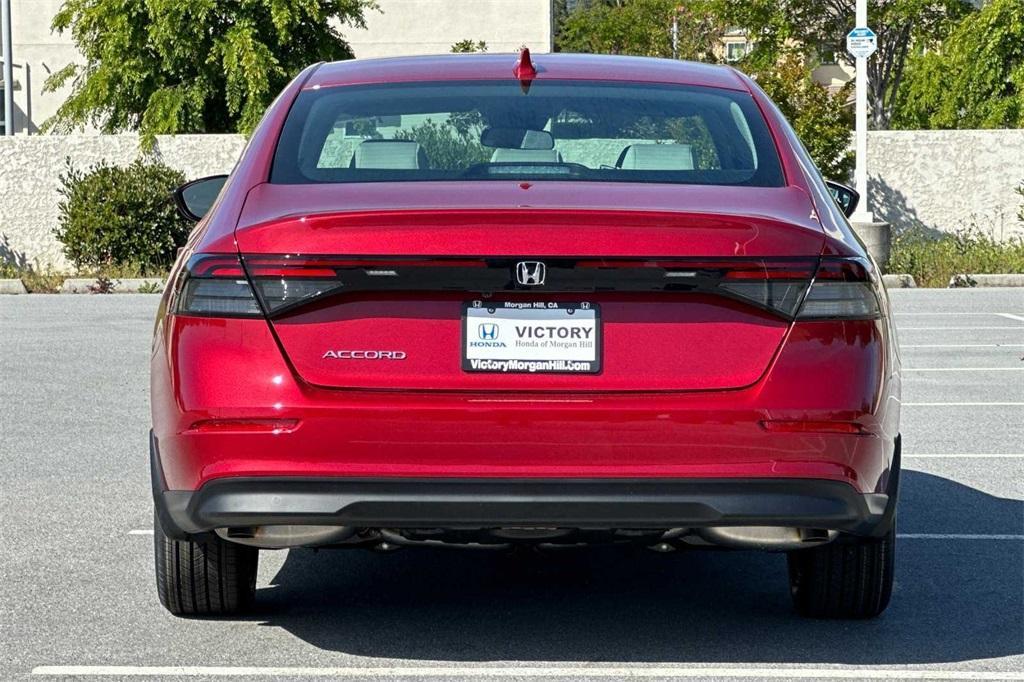 new 2024 Honda Accord car, priced at $31,460