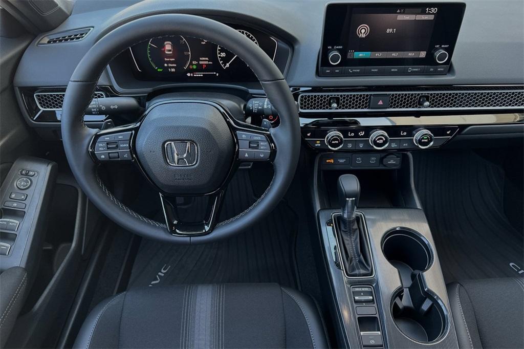 new 2025 Honda Civic Hybrid car, priced at $30,555