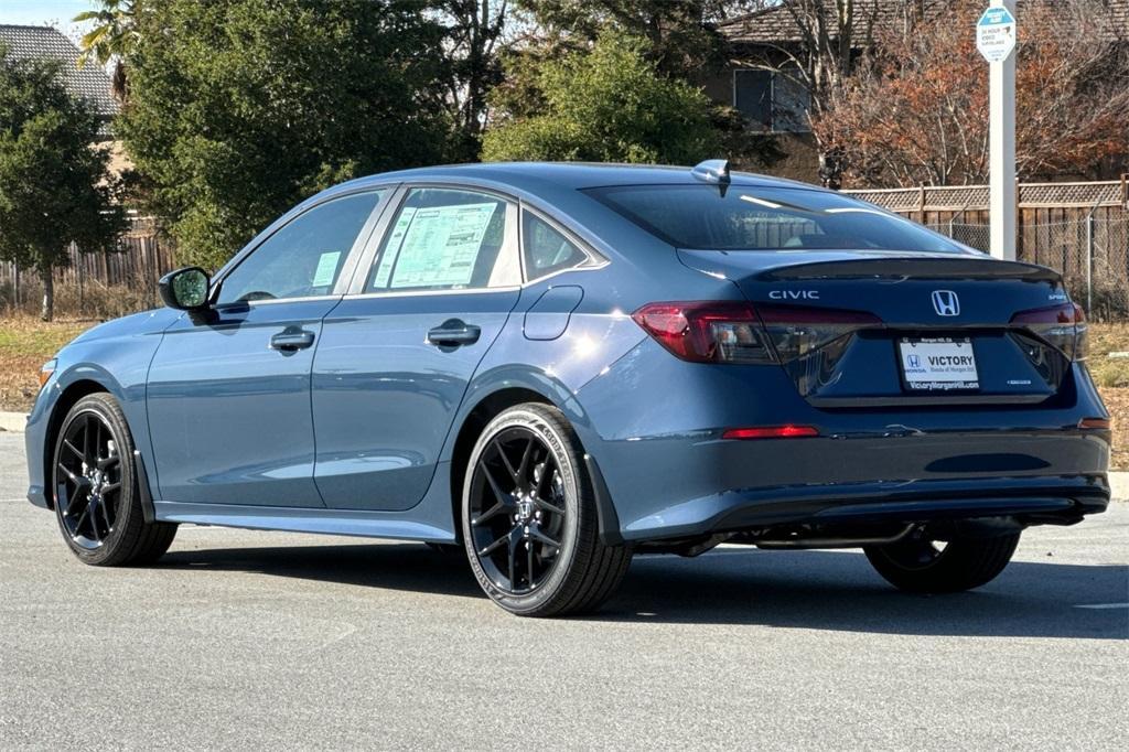 new 2025 Honda Civic Hybrid car, priced at $30,555