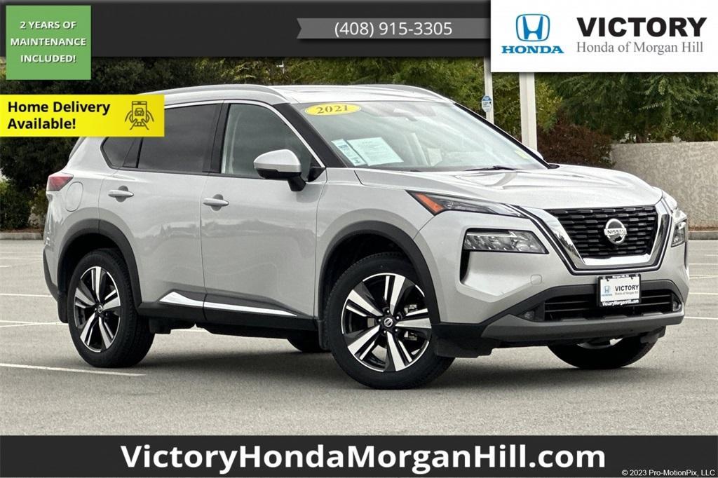 used 2021 Nissan Rogue car, priced at $18,006