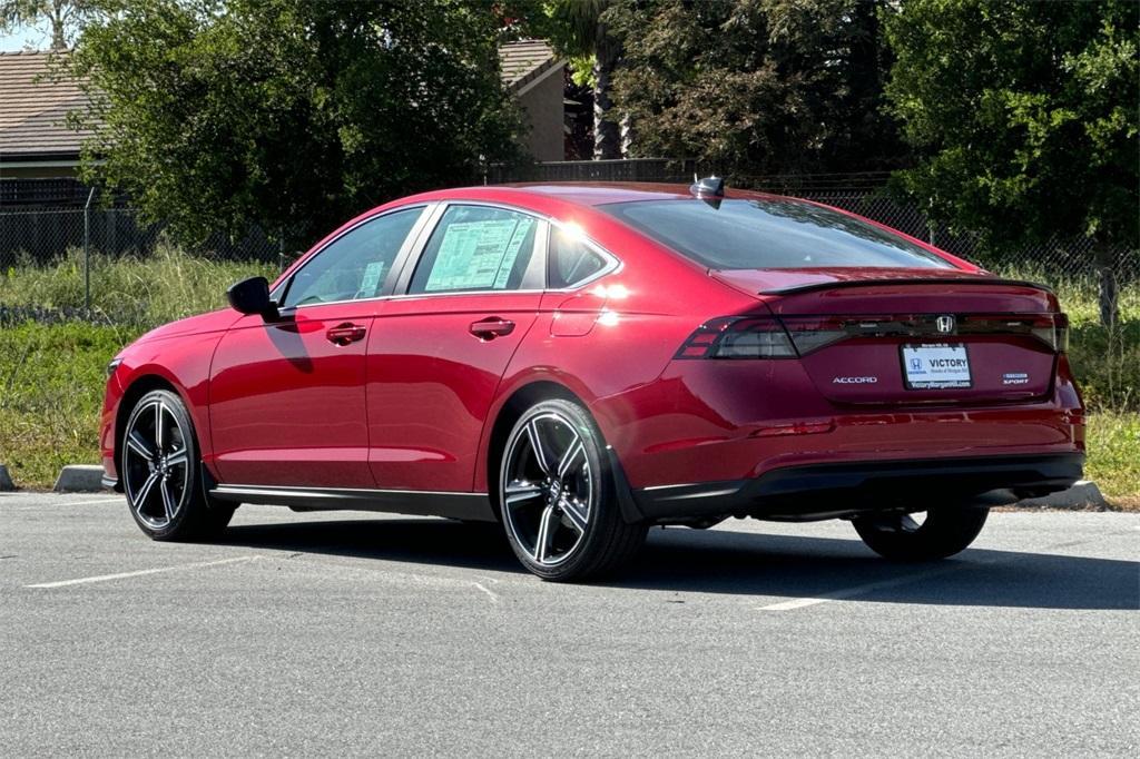 new 2025 Honda Accord Hybrid car, priced at $35,305