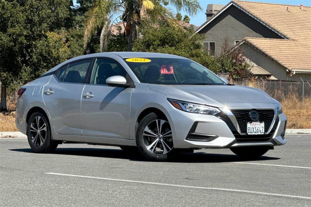 used 2021 Nissan Sentra car, priced at $17,603