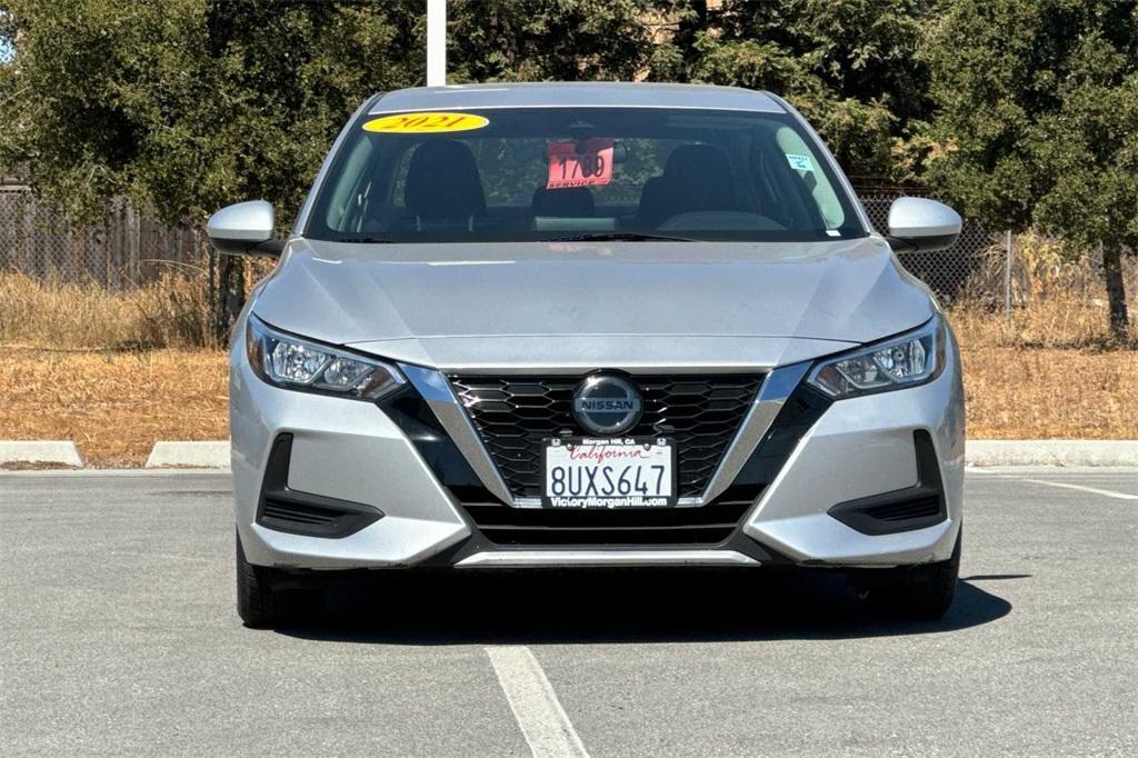 used 2021 Nissan Sentra car, priced at $17,603