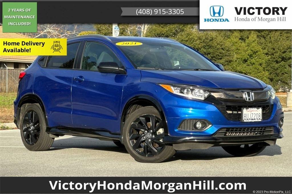 used 2021 Honda HR-V car, priced at $20,598