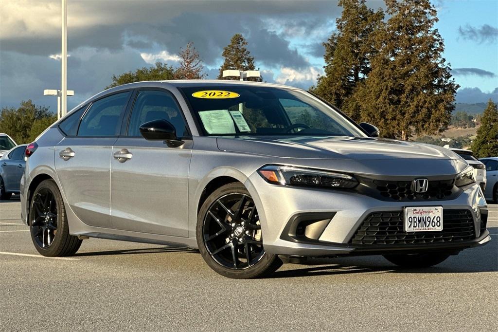 used 2022 Honda Civic car, priced at $24,955