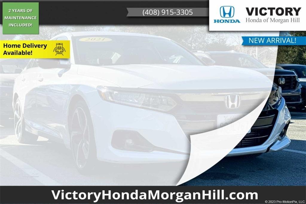 used 2021 Honda Accord car, priced at $24,776