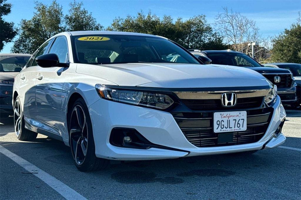 used 2021 Honda Accord car, priced at $25,991