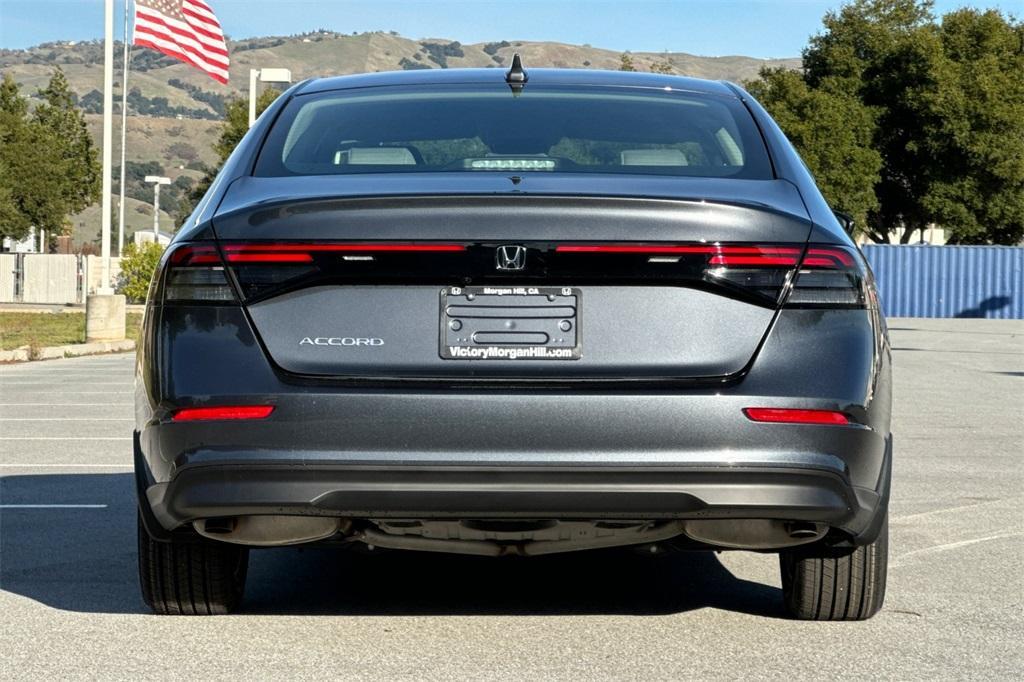 new 2025 Honda Accord car, priced at $28,295