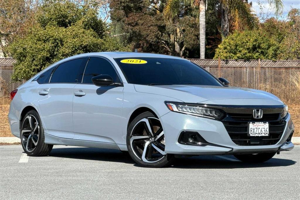 used 2021 Honda Accord car, priced at $22,817