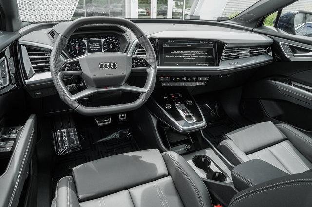 new 2025 Audi Q4 e-tron car, priced at $63,415