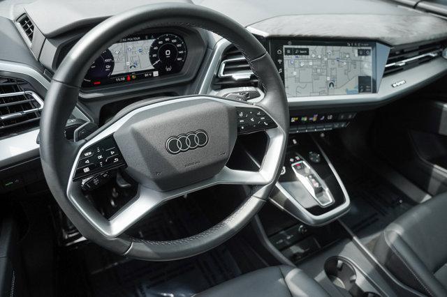 used 2024 Audi Q4 e-tron car, priced at $42,956