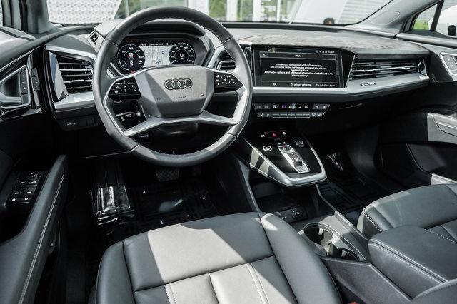used 2024 Audi Q4 e-tron car, priced at $42,956