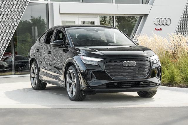 new 2024 Audi Q4 e-tron Sportback car, priced at $63,038