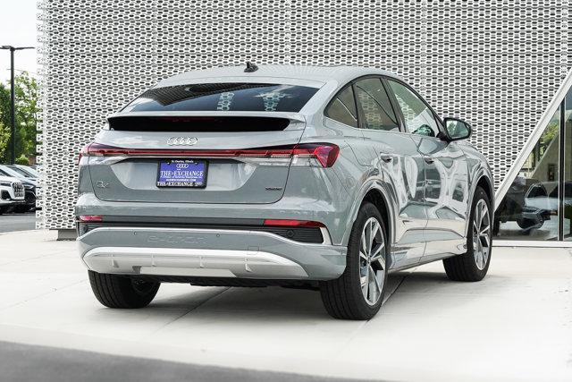 used 2024 Audi Q4 e-tron Sportback car, priced at $41,897