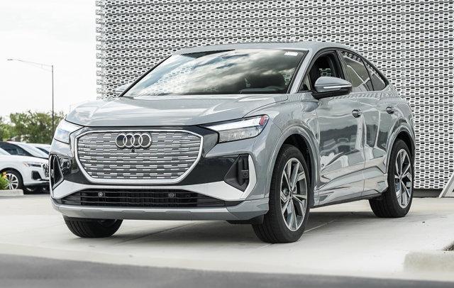 used 2024 Audi Q4 e-tron Sportback car, priced at $41,897