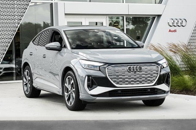 used 2024 Audi Q4 e-tron Sportback car, priced at $41,897