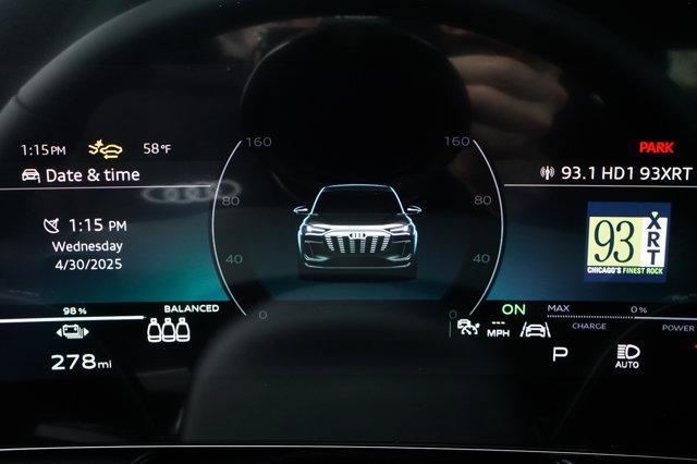 new 2025 Audi Q6 e-tron car, priced at $75,155