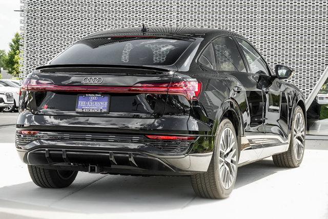 used 2024 Audi Q8 e-tron car, priced at $59,950
