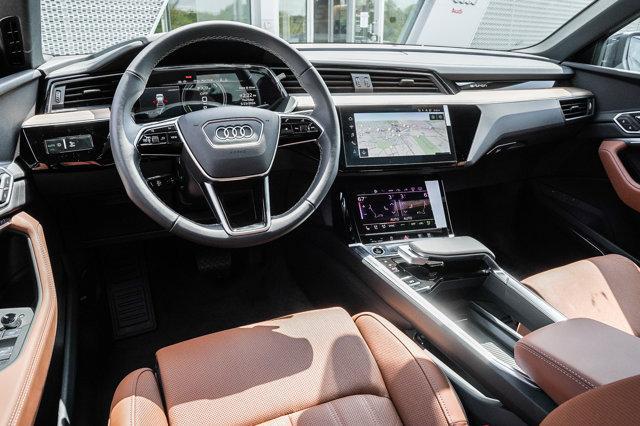 used 2024 Audi Q8 e-tron car, priced at $59,950