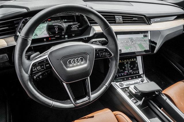 used 2024 Audi Q8 e-tron car, priced at $59,950