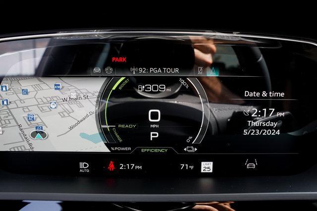 used 2024 Audi Q8 e-tron car, priced at $59,950