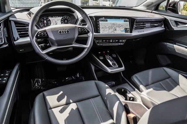 used 2024 Audi Q4 e-tron car, priced at $42,974