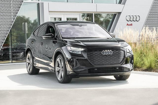 new 2024 Audi Q4 e-tron Sportback car, priced at $64,372