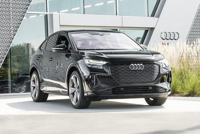 new 2024 Audi Q4 e-tron Sportback car, priced at $64,372