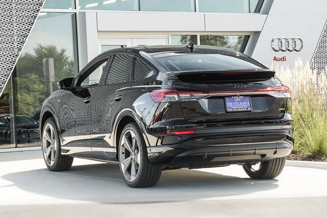 new 2024 Audi Q4 e-tron Sportback car, priced at $64,372