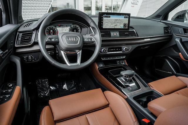 new 2025 Audi Q5 car, priced at $57,180